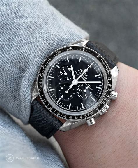 speedmaster omega rubber strap|Omega Speedmaster professional rubber strap.